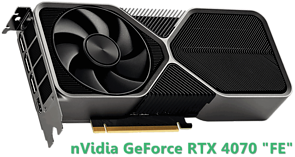 nVidia GeForce RTX 4070 "Founders Edition"